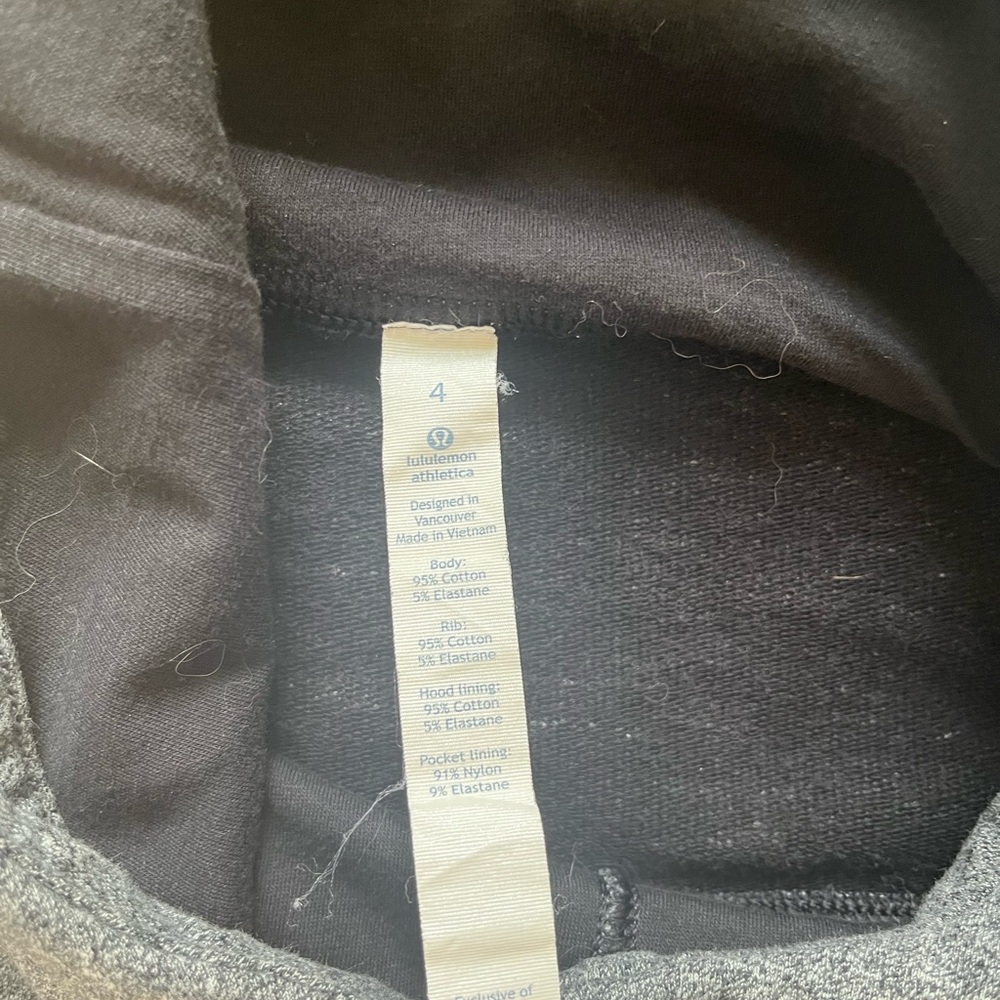 Lululemon Split Pullover Sweatshirt. Size 4 - image 4